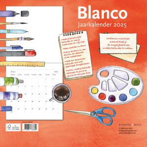 Blanco maandkalender 2025
