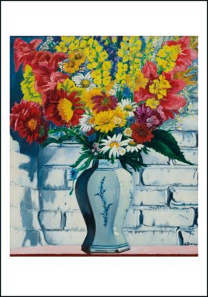 Vaas met bloemen, Charley  Toopop, Museum MORE