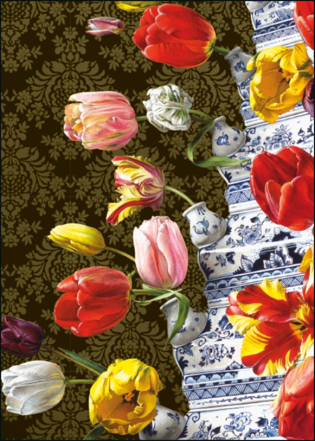 Bloemstilleven met Tulpenvaas, Roman Reisinger