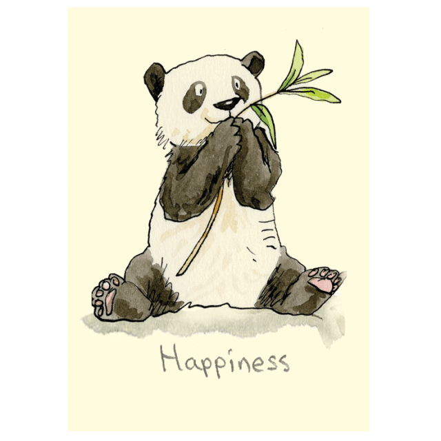 Happiness card by Anita Jeram