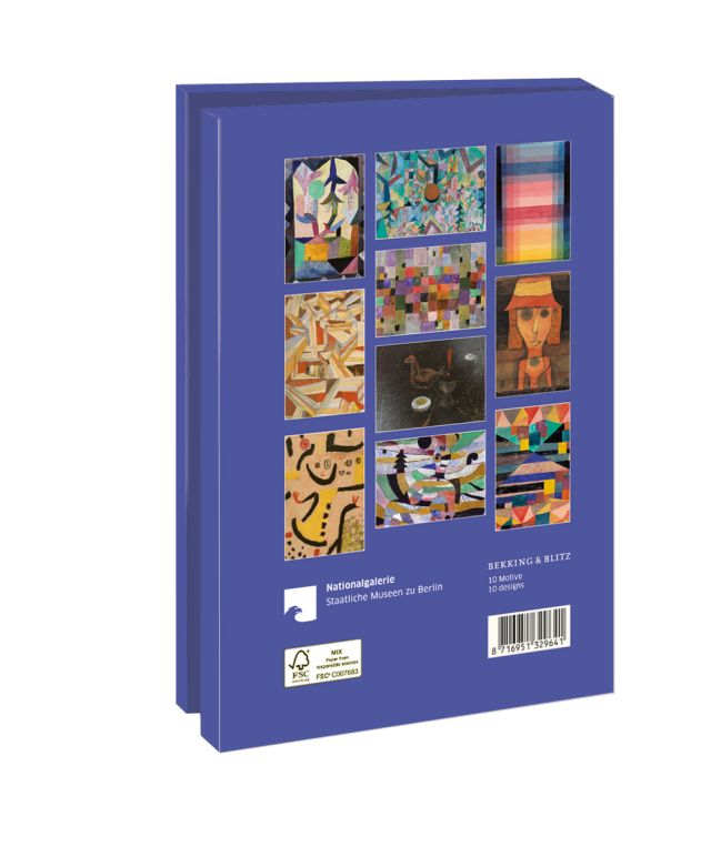 Kaartenmapje met env, groot: Paul Klee, SMB