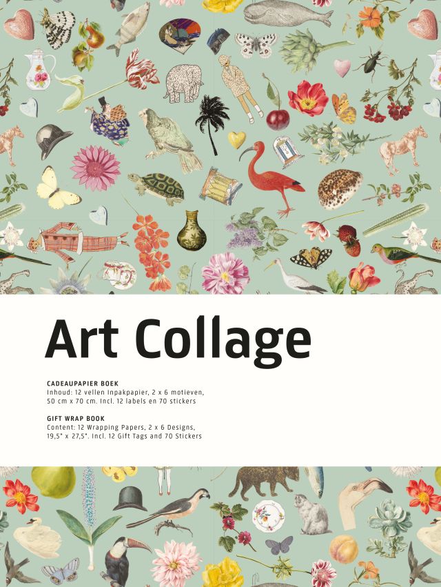 Cadeaupapier: Art Collage, Joelle Wehkamp, Rijksmuseum Amsterdam