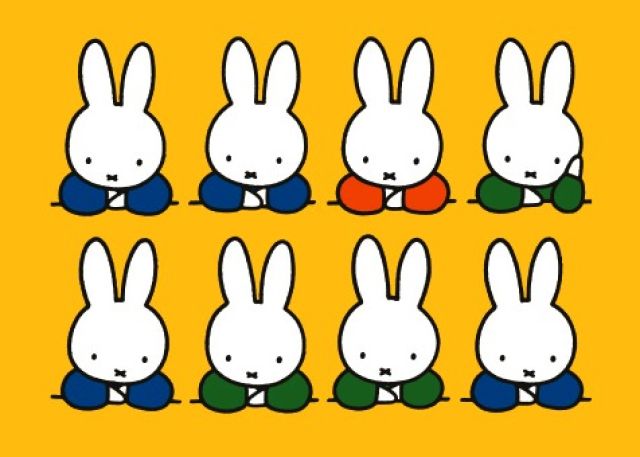 Nijntje - Miffy - 8 Nijntjes/L, Dick Bruna
