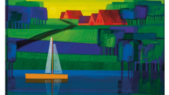 Placemat: Op helder water, Ton Schulten