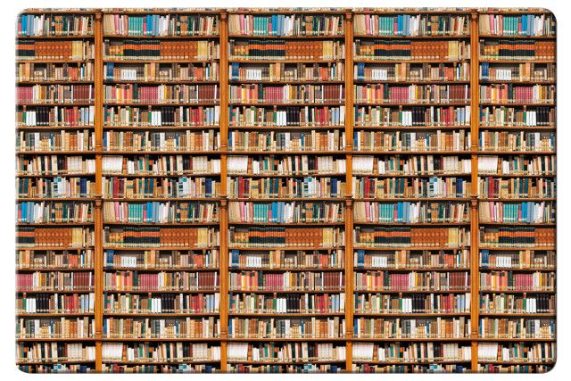 Placemat: Bücher - Die Klosterbibliothek, Maria Laach