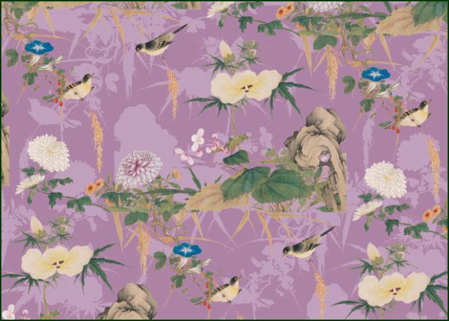 Handscroll of birds and flowers, Chester Beatty