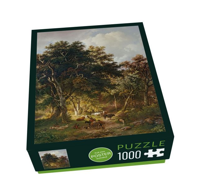 Puzzel (1.000 stukjes): Groot Bosgezicht, Koekkoek, Koekkoek Haus