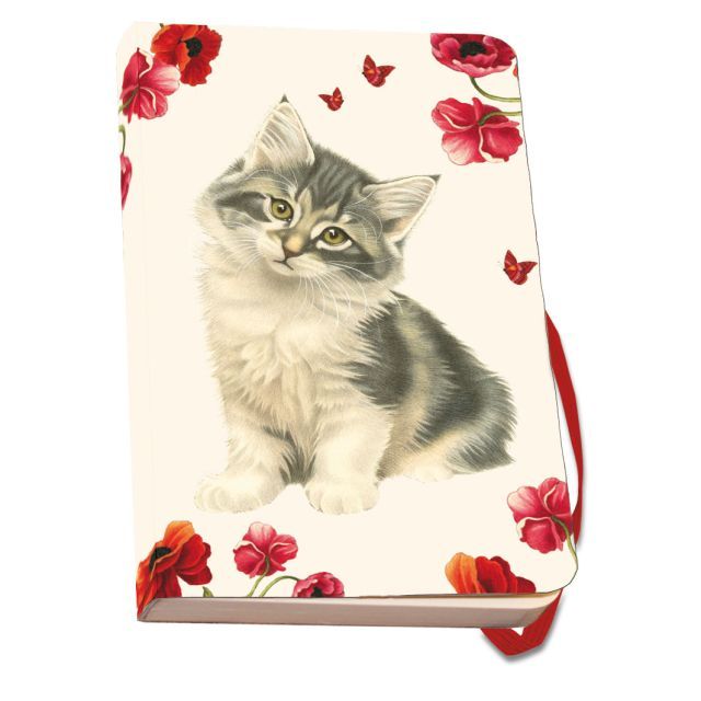 Notitieboek A6, zachte kaft: Franciens Kittens & Poppies, Francien van Westering