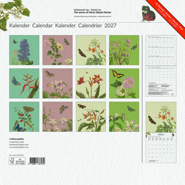 Merian maandkalender 2027