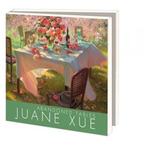 Kaartenmapje met env, vierkant: Abandoned Tables, Juane Xue
