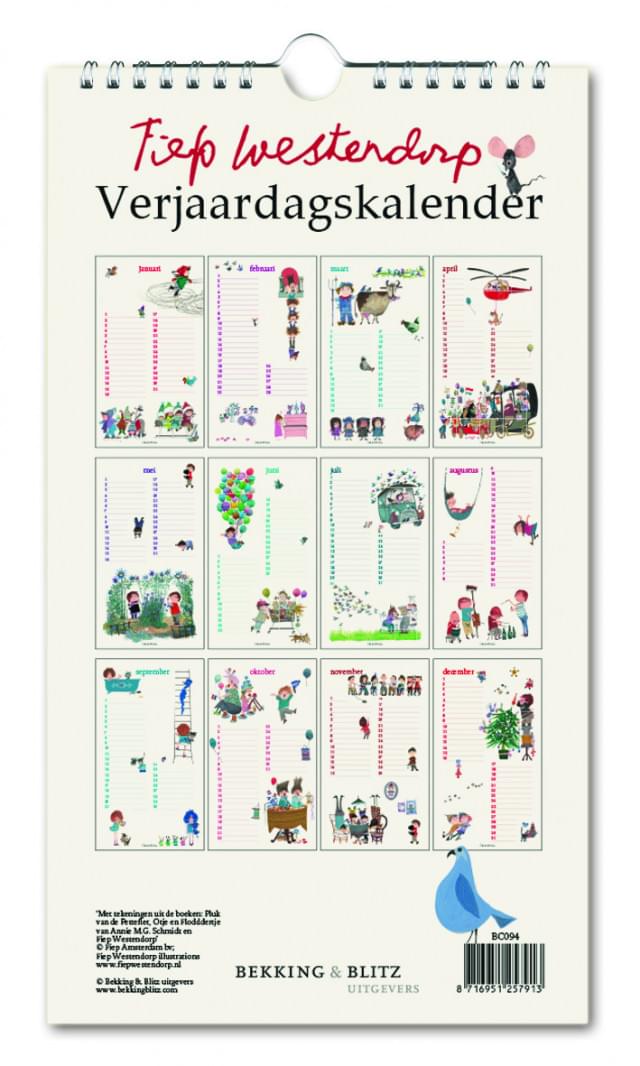 Verjaardagskalender: Fiep Westendorp