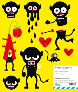 Muurstickers: Inspired by The Garden Of Earthly Delights, Nimuswallsticker, Jheronimus Bosch