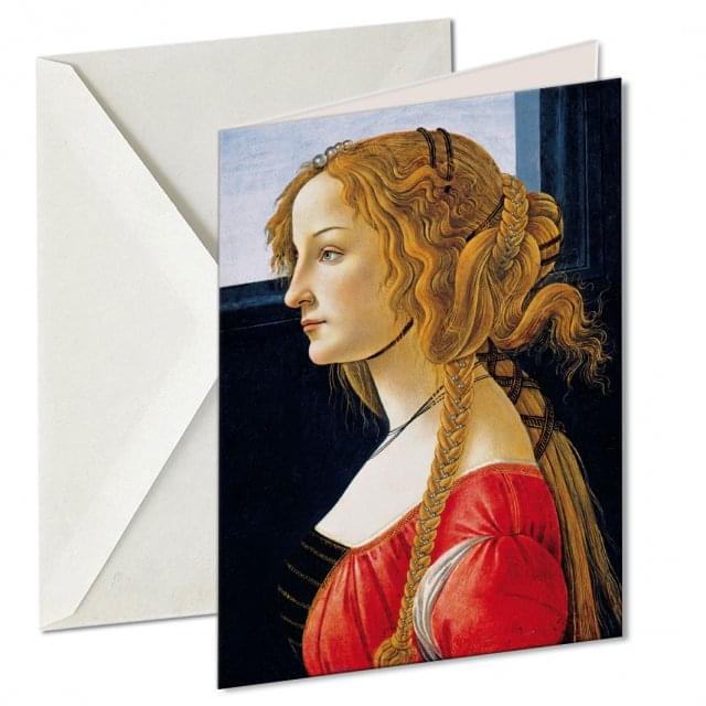 Kaartenmapje met env, groot: Masterpieces, Gemälde Galerie, SMB