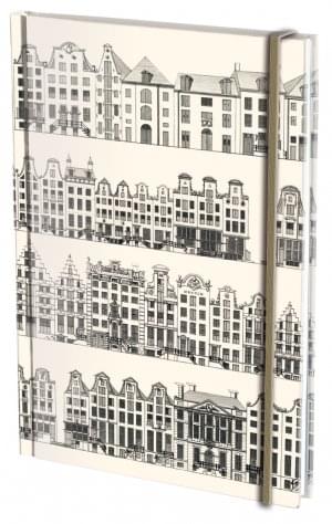 Notitieboek A5, harde kaft: Canal Houses, Caspar Philips Jacobszoon