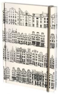 Notitieboek A5, harde kaft: Canal Houses, Caspar Philips Jacobszoon