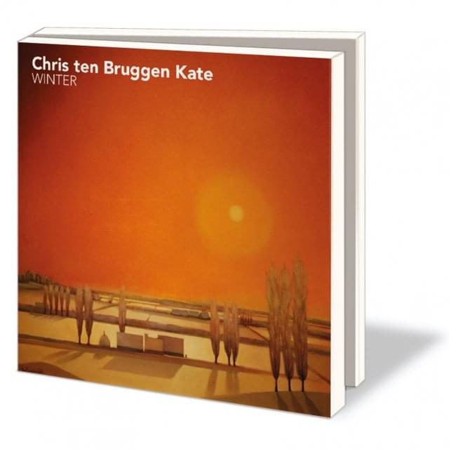 Kaartenmapje met env, vierkant: Winter, Chris ten Bruggen Kate, Noord Veluws Museum