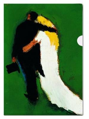 L-mapje A4 formaat: Bride and groom, Toon Hermans