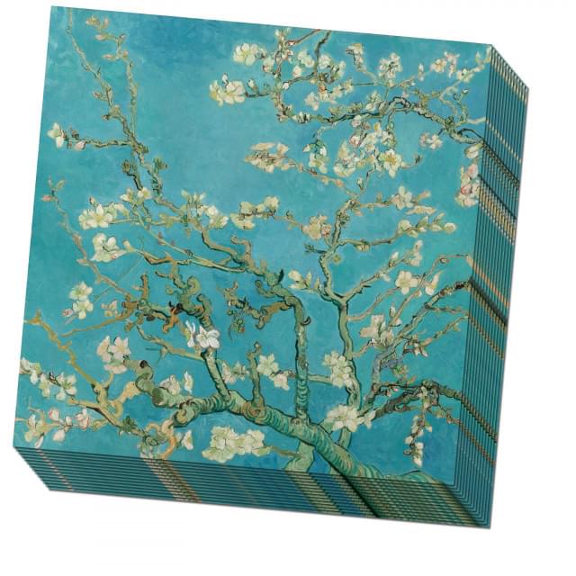 Servetten: Almond Blossom, Vincent van Gogh, Van Gogh Museum