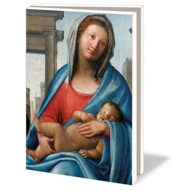 Kaartenmapje met env, groot: Maria, Rijksmuseum Twenthe