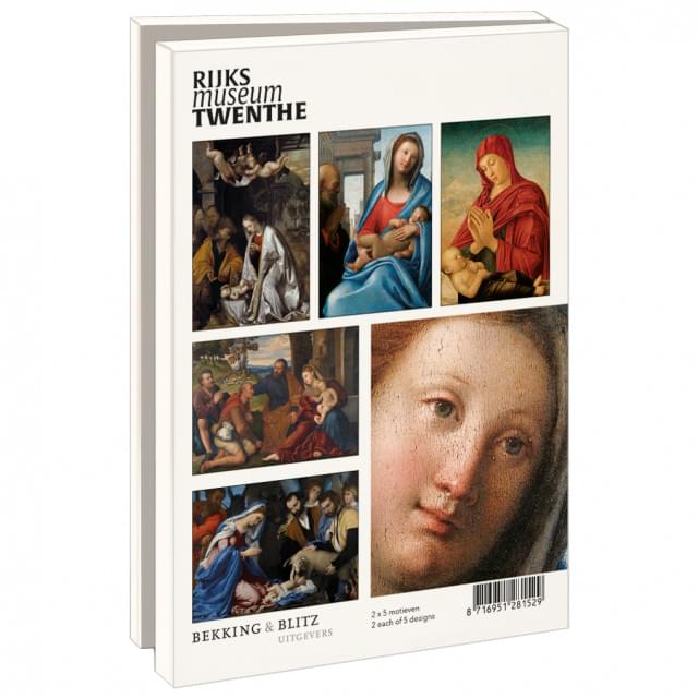 Kaartenmapje met env, groot: Maria, Rijksmuseum Twenthe