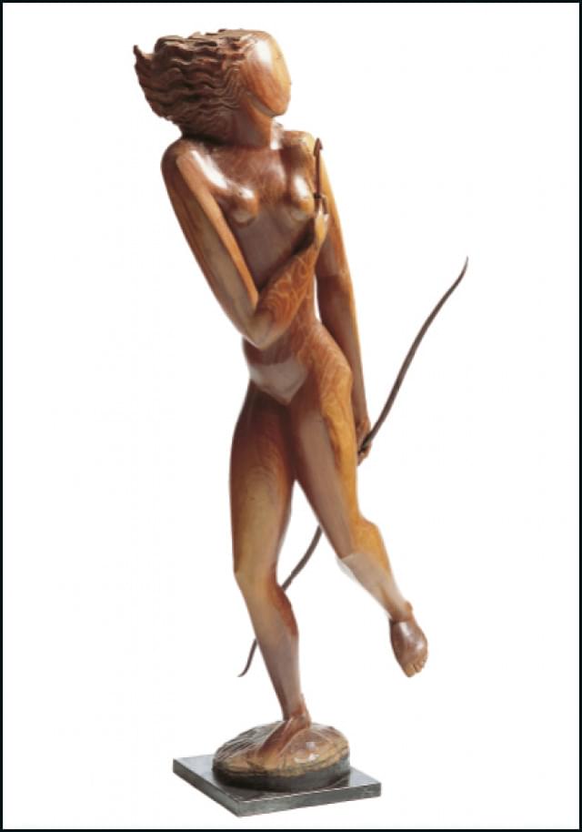 Lopende Diana, Ossip Zadkine, Museum de Fundatie