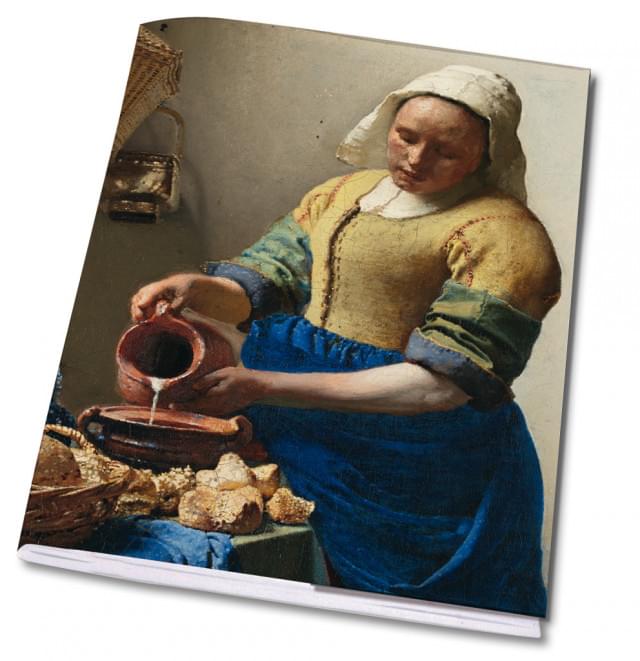 Schrift A5: Het melkmeisje/The Milkmaid, Johannes Vermeer, Collection Rijksmuseum Amsterdam