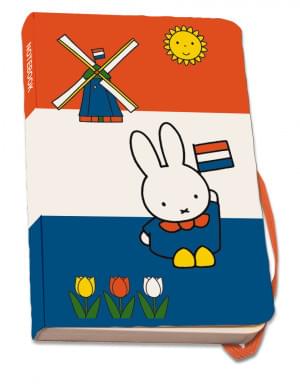 Notitieboek A6, zachte kaft: Nijntje - Miffy - Holland, Dick Bruna