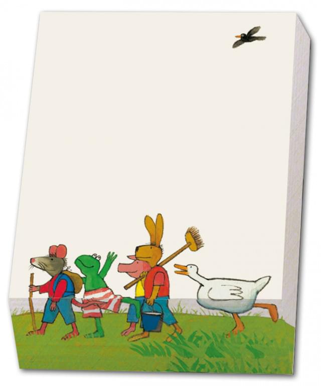 Memo blocnote: Kikker en zijn vriendjes, Max Velthuijs