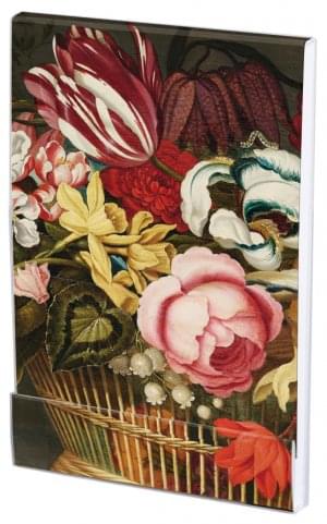 Notitieblokje: Blumenkorb, Ambrosius Bosschaert der Jüngere, Kunsthalle Bremen