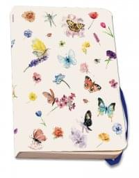 Notitieboek A5, zachte kaft: Vlinders & bloemen, Michelle Dujardin