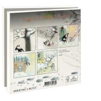 Kaartenmapje met env, vierkant: Kerst, Ingrid & Dieter Schubert