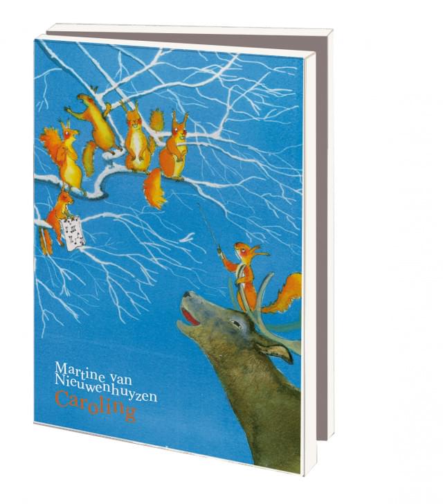 Kaartenmapje met env, klein: Caroling, Martine van Nieuwenhuyzen