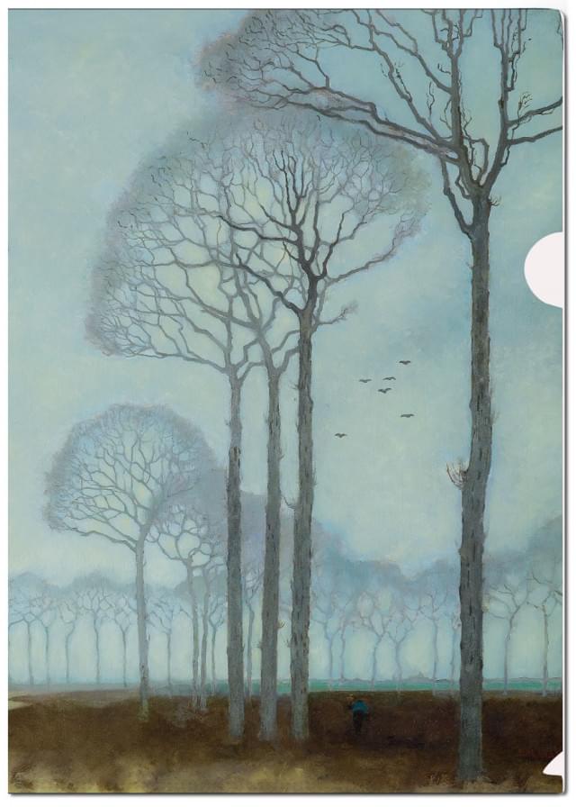 L-mapje A4 formaat: Bomenrij, Jan Mankes, Museum More