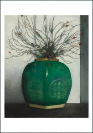 Gemberpot met dopheide, Jan Mankes, Museum MORE