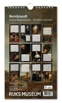 Verjaardagskalender: Rembrandt, Rijksmuseum Amsterdam
