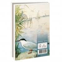 Kaartenmapje met env, klein: Vogels, Jan van Oort, Zaans Museum