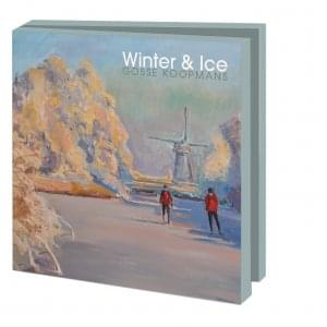Kaartenmapje met env, vierkant: Winter & Ice, Gosse Koopmans