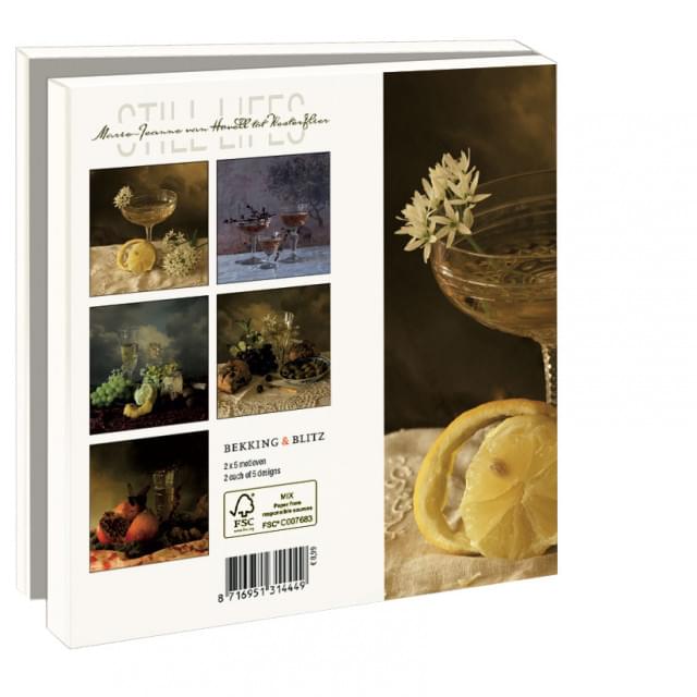Kaartenmapje met env, vierkant: Still Lifes, Marie-Jeanne van Hövell tot Westerflier