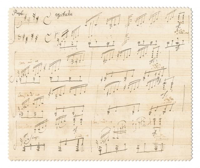 Brillendoekje: Moonlight Sonata op. 27,2, Ludwig van Beethoven, Beethoven-Haus Bonn