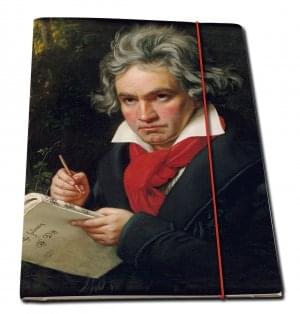 Portfoliomap A4: Ludwig van Beethoven, Joseph Karl Stieler, Beethoven-Haus Bonn