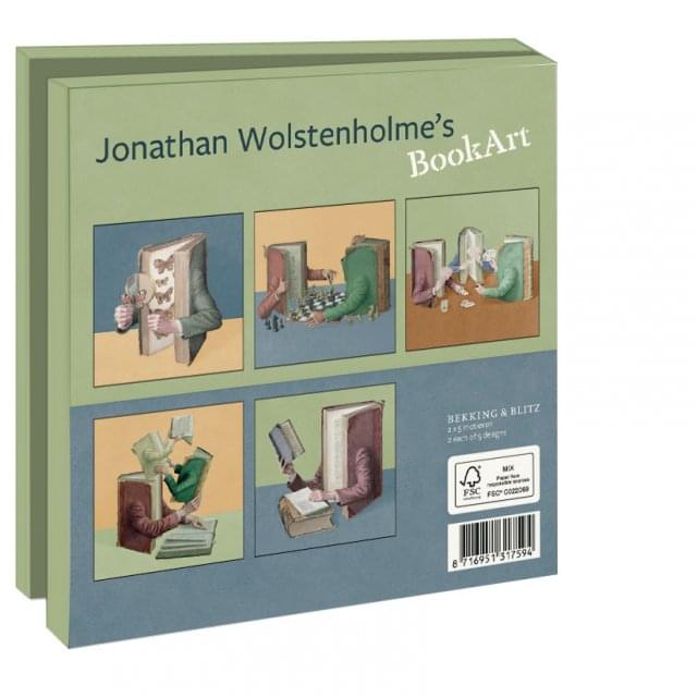 Kaartenmapje met env, vierkant: Jonathan Wolstenholme