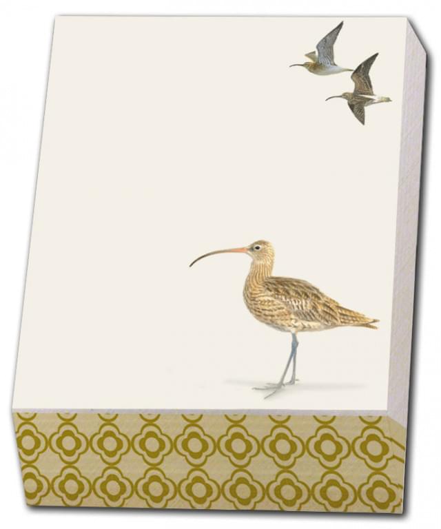Memo blocnote: Wulp, Elwin van der Kolk, Vogelbescherming Nederland