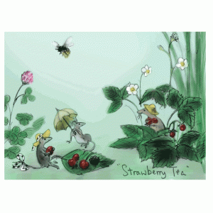 Strawberry Tea, Card by Julian Williams