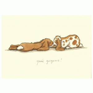 You Are Gorgeous Card by Anita Jeram