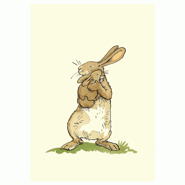 Hold Me Tight Card by Anita Jeram