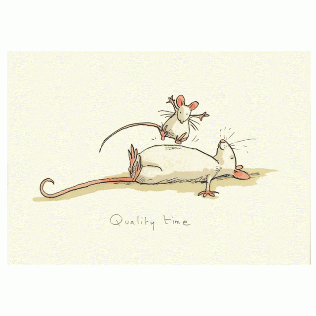 Quality Time Card by Anita Jeram