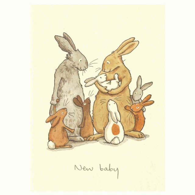 New Baby Card by Anita Jeram