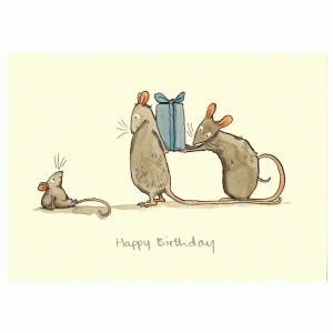 Happy Birthday Card by Anita Jeram