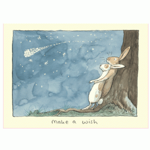 Make A Wish card  by Anita Jeram