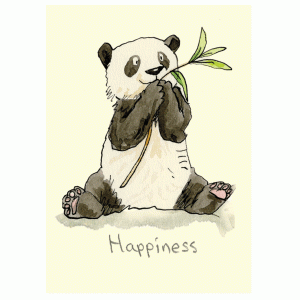 Happiness card by Anita Jeram